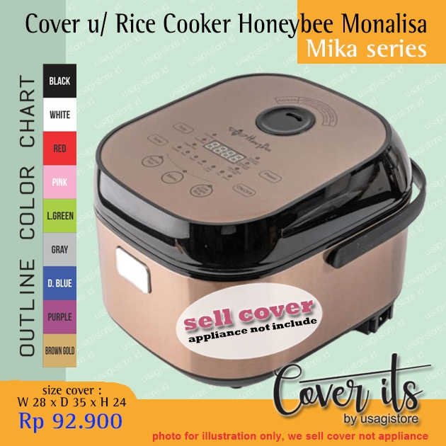 COVER UNTUK RICE COOKER HONEYBEE MONALISA