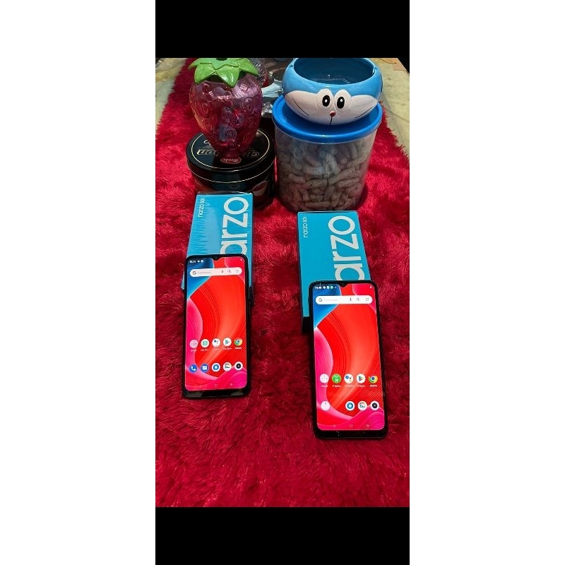 HP REALME NARZO 50i RAM 4/64GB FULLSET NO MINUS MURAH BERKUALITAS