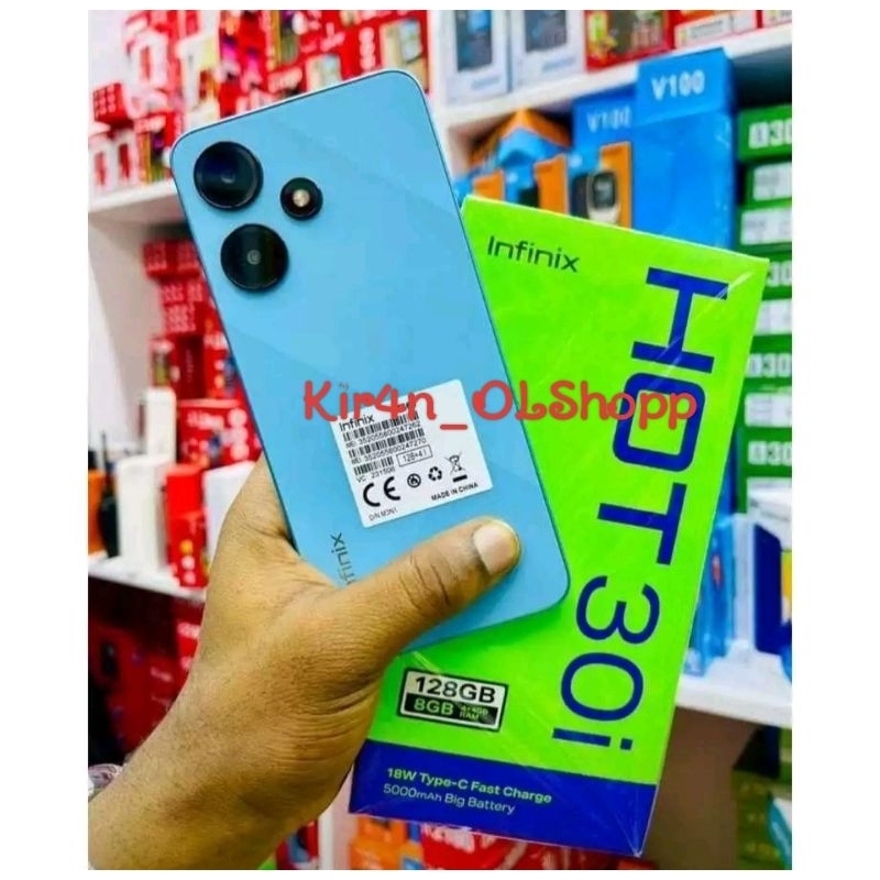 Infinix Hot 30i Ram 8 Giga/128 Giga Garansi Resmi
