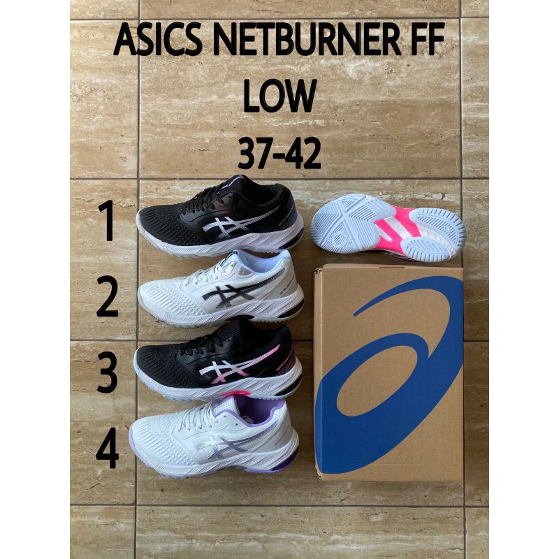 asic netbunner ff low Sepatu volyy, sepatu badminton, sepatu murah