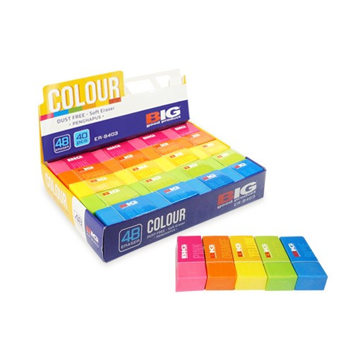 

40 PCS PENGHAPUS WARNA BIG 9403