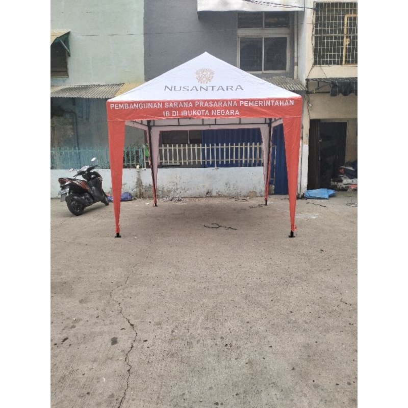 TENDA CAFE,TENDA PIRAMID 3X3 FULL PRINTING