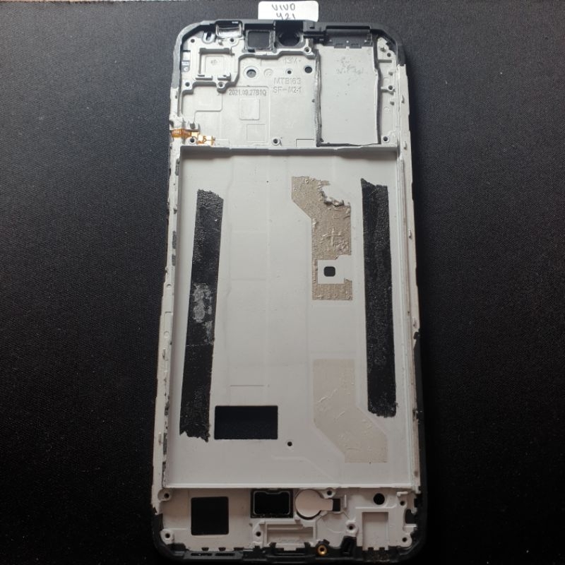 Frame tatakan lcd Vivo Y21 original copotan