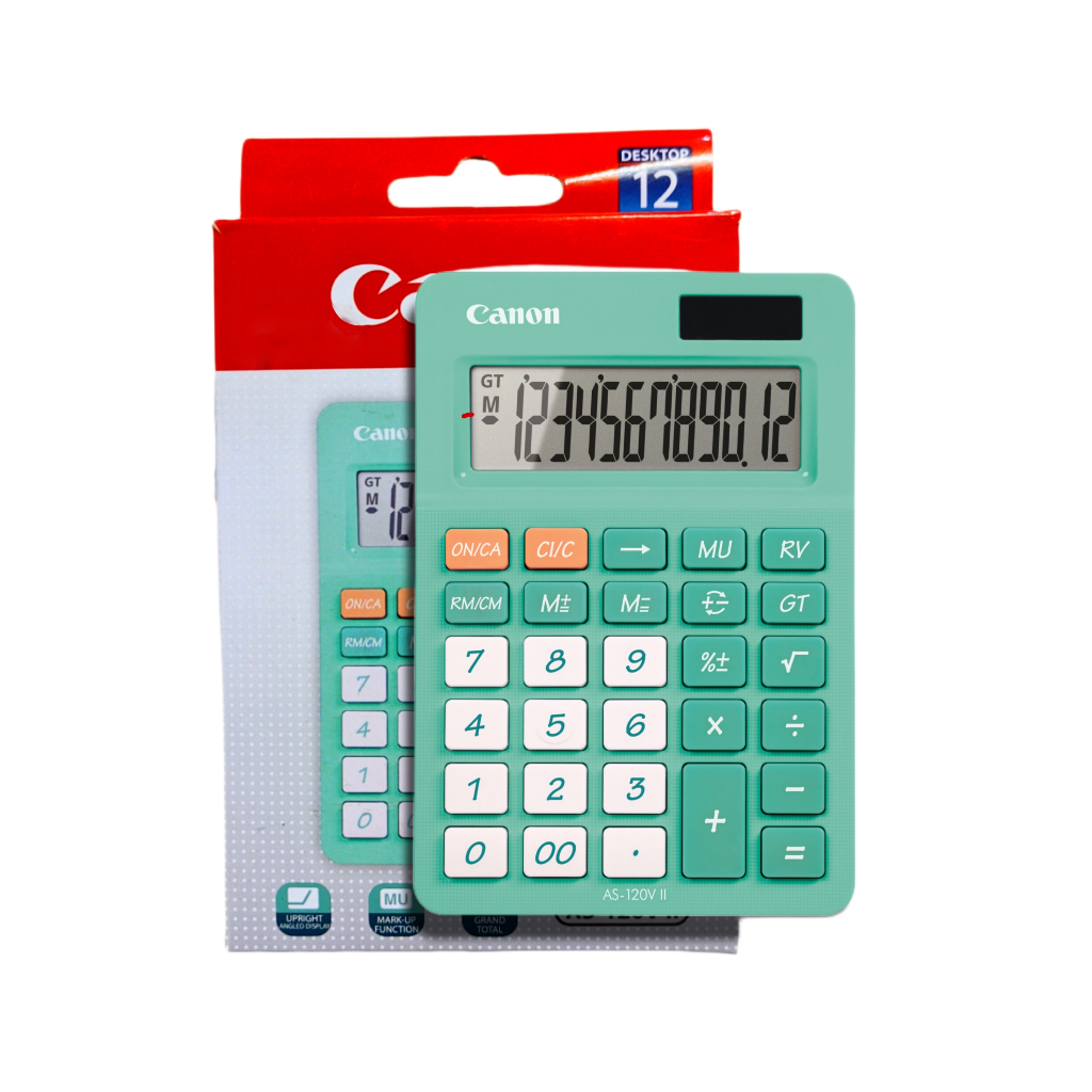 

Kalkulator Canon AS-120 V II 12 Digit Original