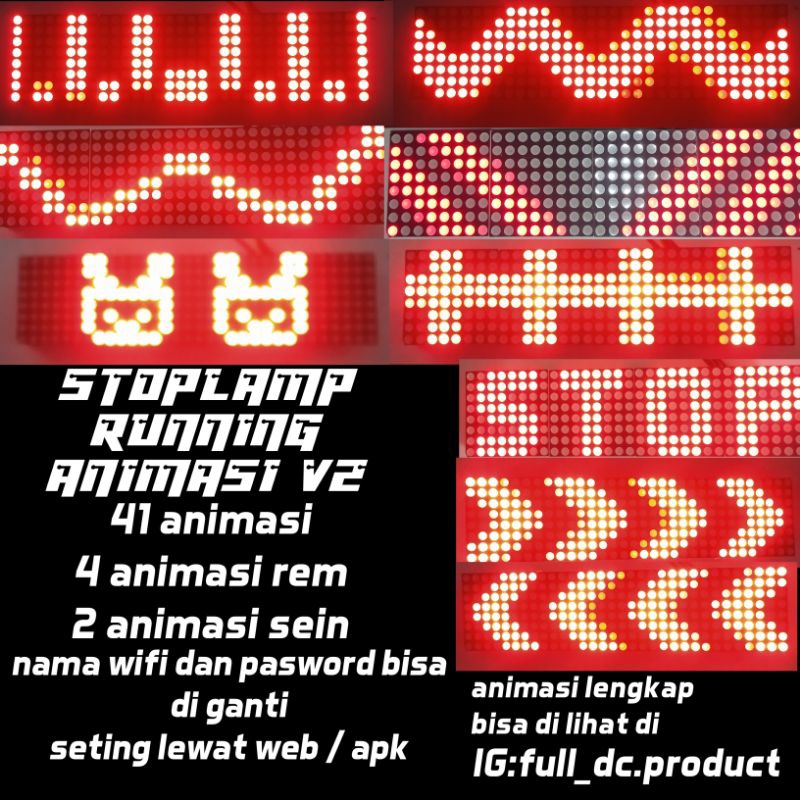 Stoplamp Running 41 aminasi aerox