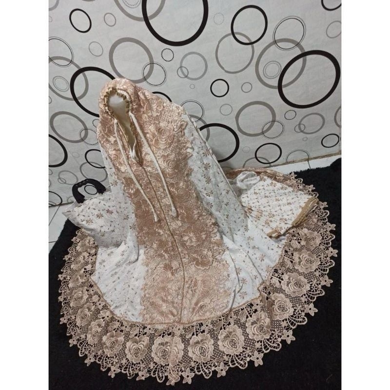 DewiShop Mukena Dewasa Jumbo Sutra PRADA Bordir| Mukena Sutra Premium | Mukena Dewasa Jumbo | Mukena