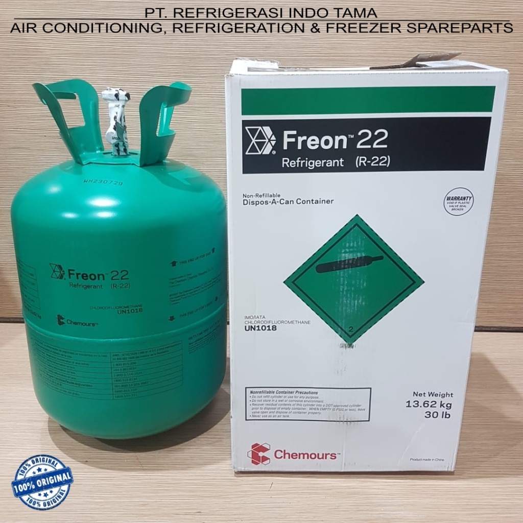 Chemours R22 13.6 kg CHINA - Refrigerant R22 /  R 22