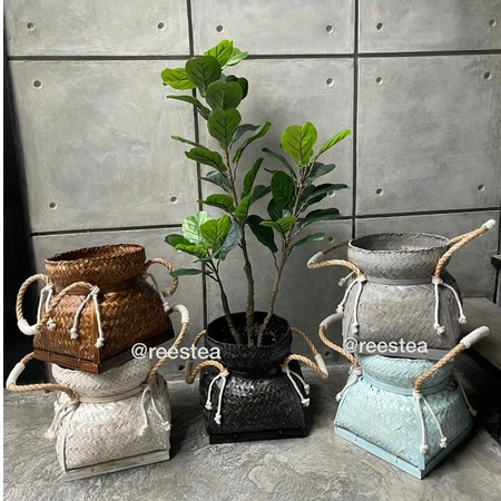 Keranjang Bambu Kode Olimpia/Keranjang Bambu / Keranjang anyam
