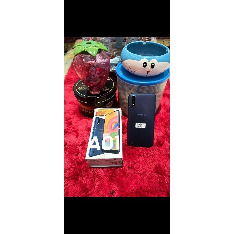 HP SAMSUNG GALAXY A01 RAM 2/16GB FULLSET NO MINUS MURAH BERKUALITAS