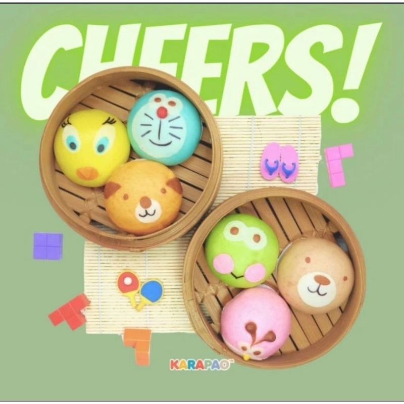 

Bakpao karakter isi 6pcs