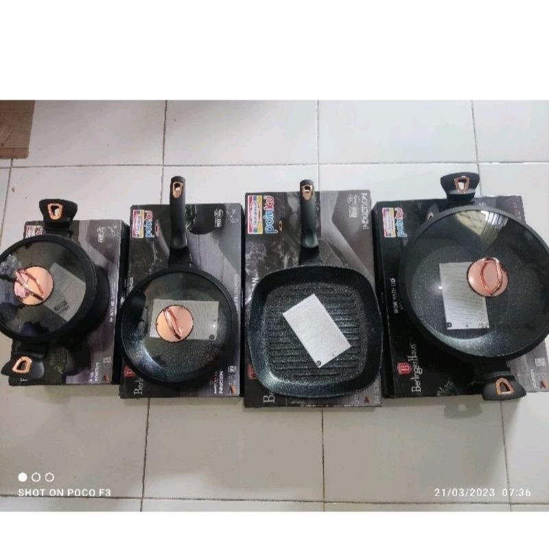 BERLINGER HAUS GRILL PAN  28X28X4.1 CM