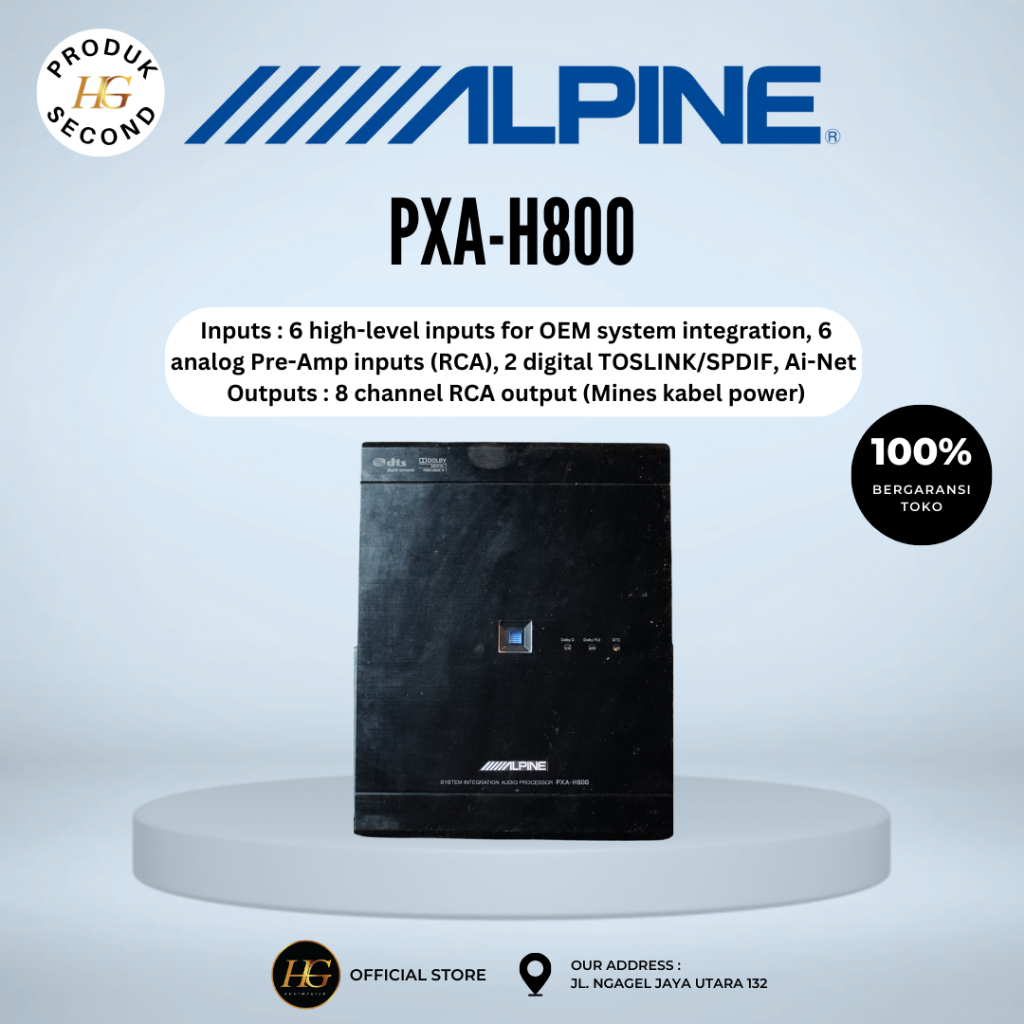 Processor Alpine PXA-H800 (second)