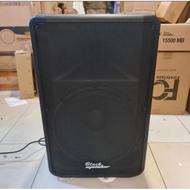 SPEAKER AKTIF 15 INCHI BLACKSPIDER MODEL YAMAHA 1000 WATT