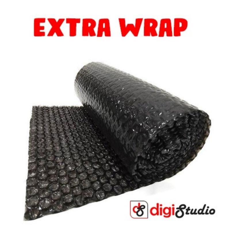 

EXTRA BUBBLE WRAP untuk tambahan keamanan packing produk pecah belah