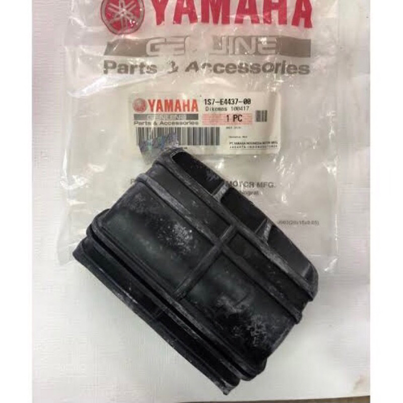duct air karet filter selang udara hawa Jupiter Mx 135 lama old 1S7-E4437-00 asli original Yamaha YG