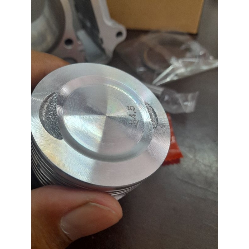 BLOK SEHER BEAT BORE UP 54,5 MM/ 130 CC// BORING SET HONDA BEAT,SCOOPY,SPACY KARBU KODE KVY BORE UP 
