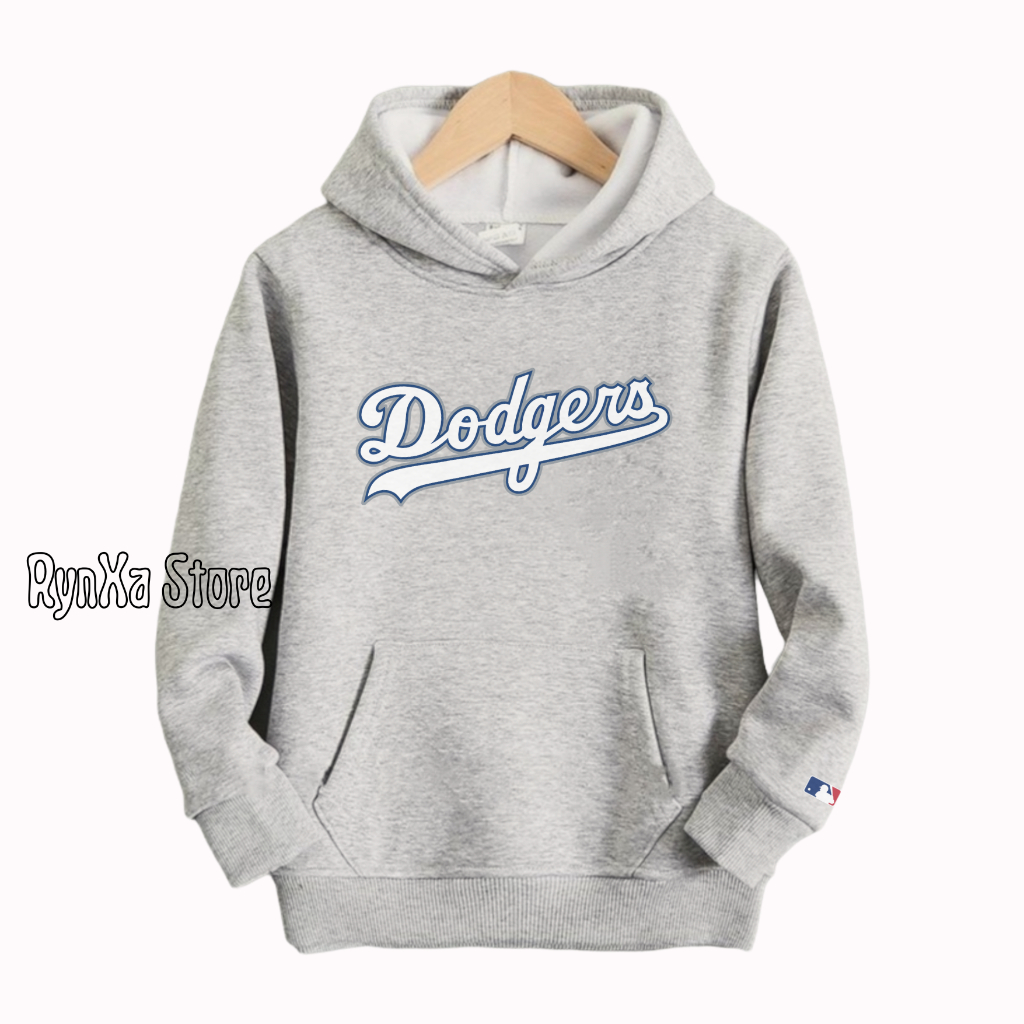 Sweater Hodie Anak Distro Unisex Perempuan Laki Laki / Jaket Hoodie Anak Club Baseball MLB Los Angel