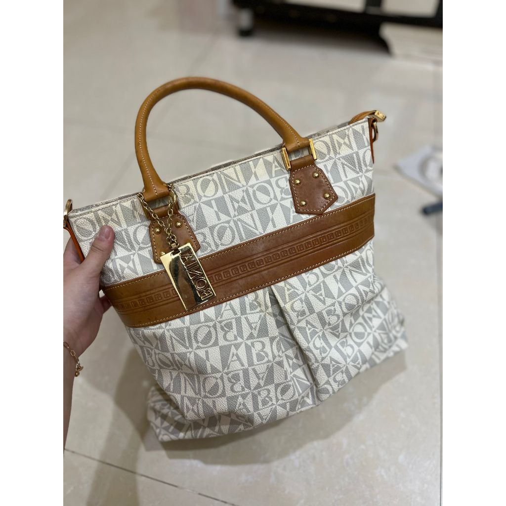 Bonia White tote bag [PRELOVED]