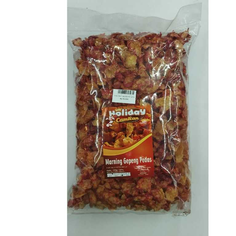 

HOLIDAY MARNING GEPENG PEDAS 500GR