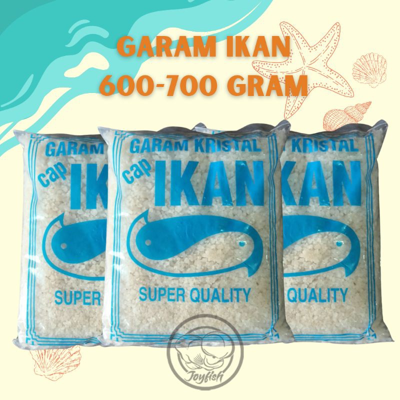 garam ikan / garam kristal untuk ikan