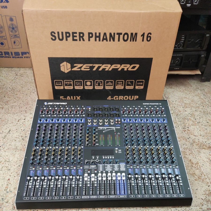 Mixer Analog ZETAPRO SUPER PHANTOM 16