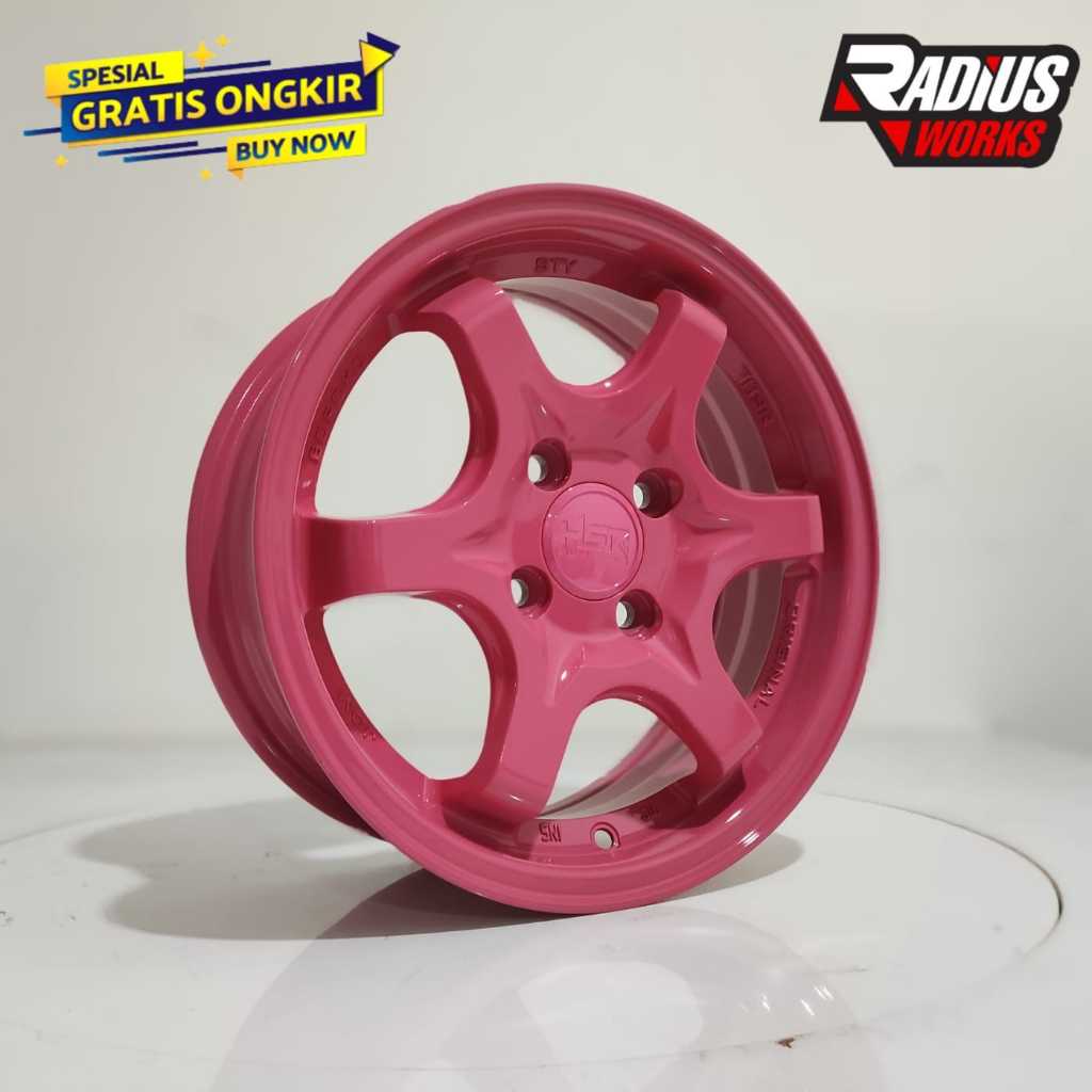 velg hsr ring 14 untuk mobil brio agya sigra dll hsr wheel sty