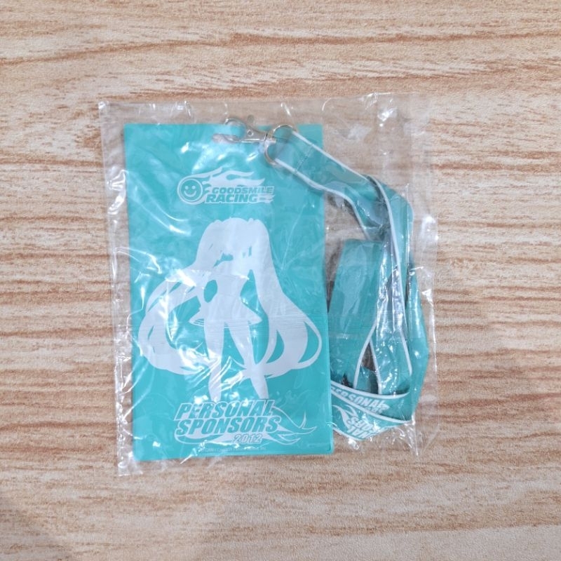 

GSR & Studie Team UKYO Hatsune Miku Personal Sponsors 2012 Case Lanyard