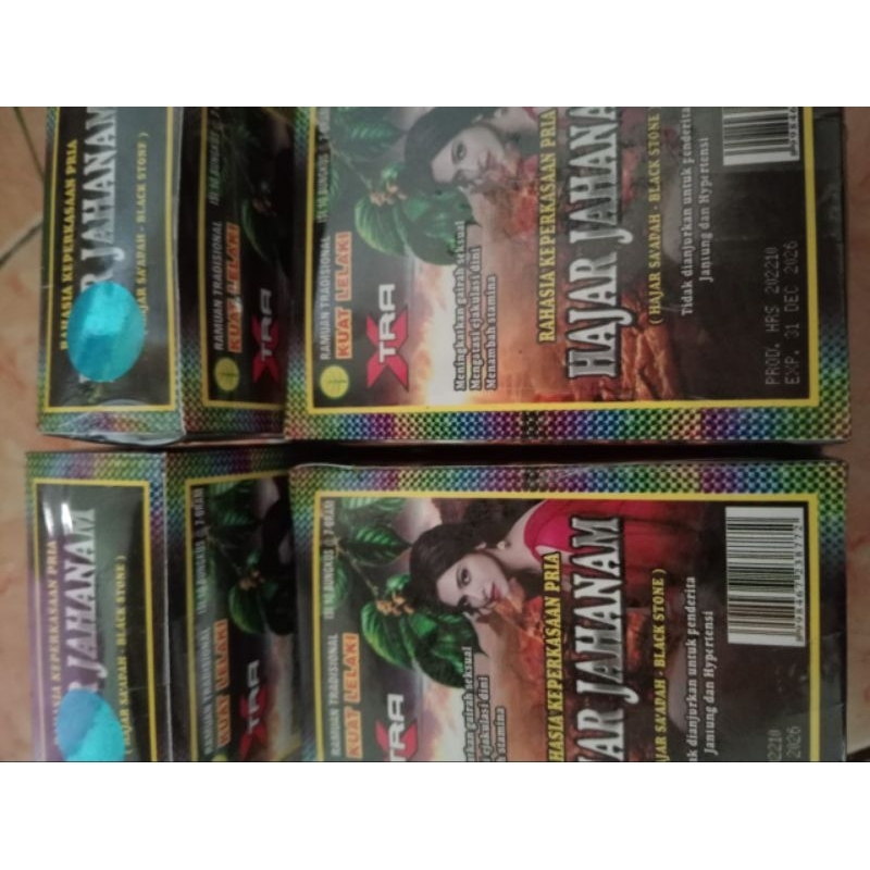 JAMU STAMINA HAJAR JAHANAM 100% ORIGINAL