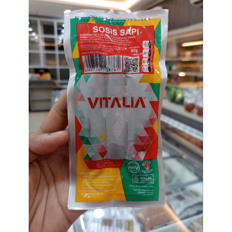 

Vitalia sosis sapi 3bj (80Gr)