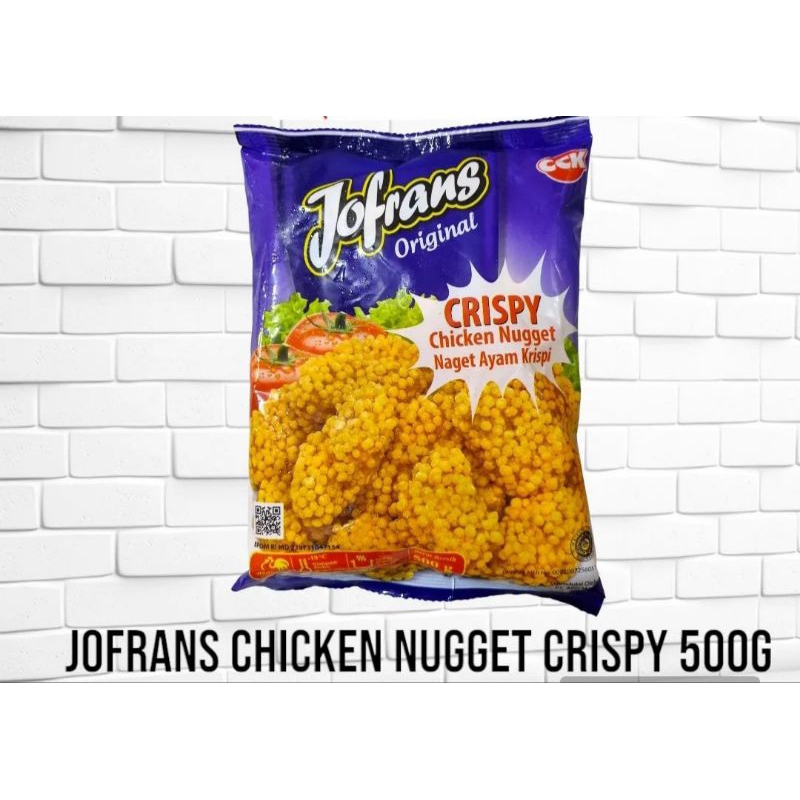 

jofrans chicken nugget crispy 500gr