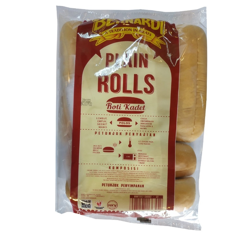 

BERNARDI PLAIN ROLL CF BELAH ATAS (6bj)