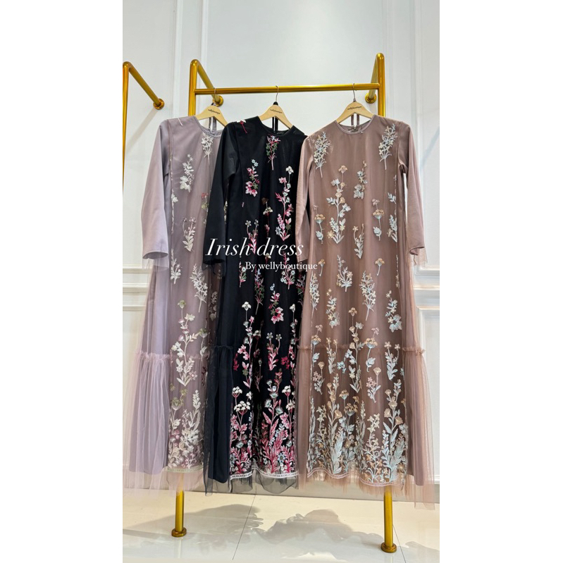 Irish Dress Exclusive Raya Series gamis lebaran