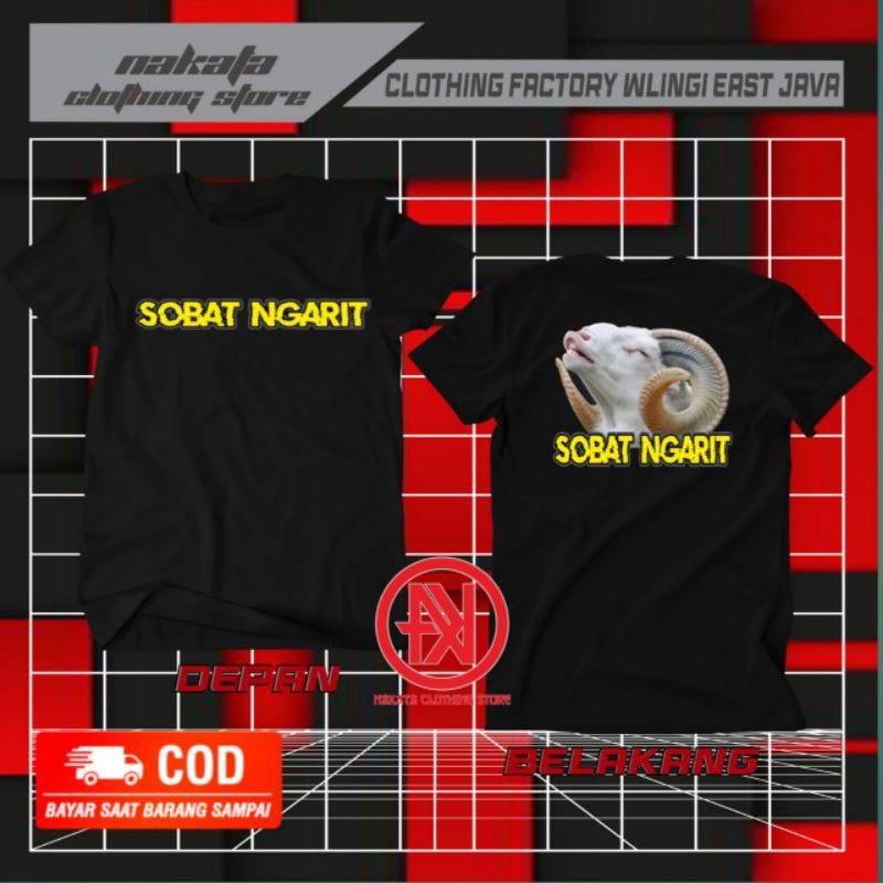kaos sobat ngarit,peternak kambing