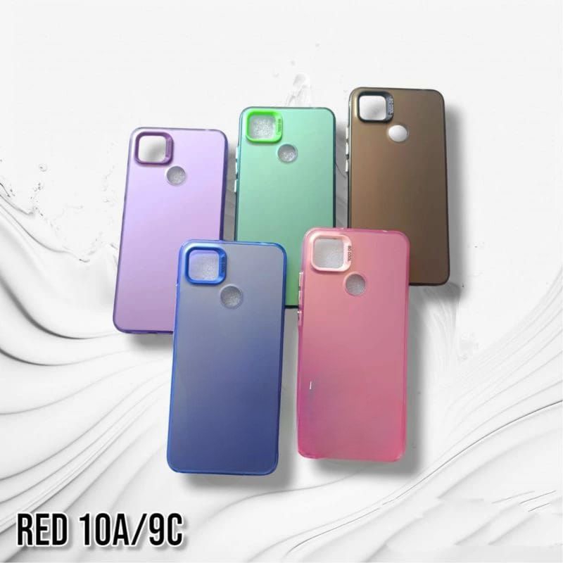 Softcase imd Redmi 9C/10A Case Macaron HAYBRID IMD HOLOGRAM