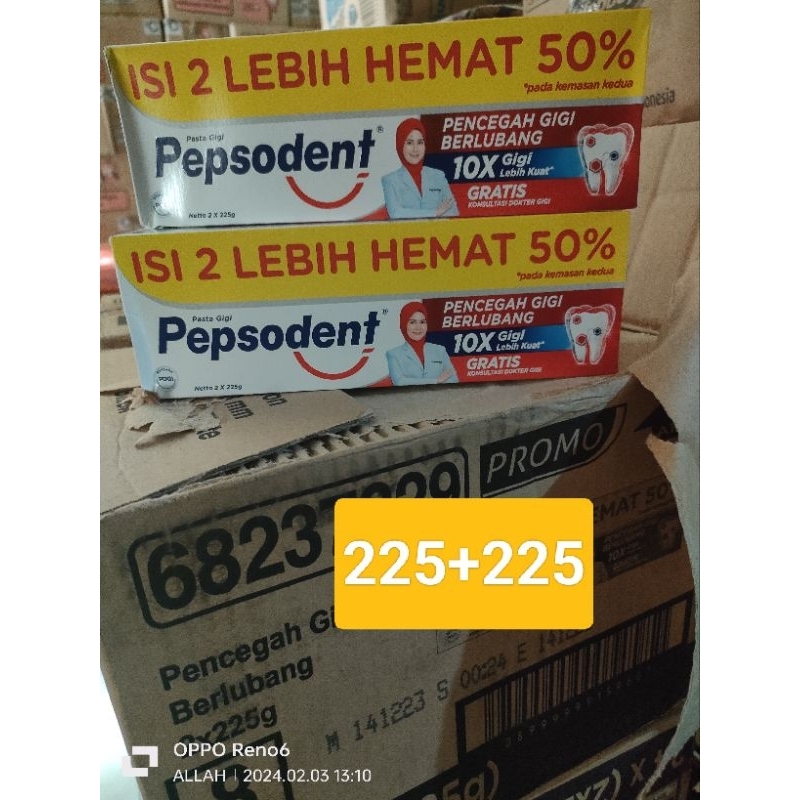Pepsodent 225+225 dobel