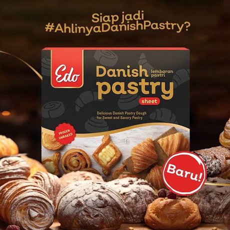 

Cepat laku EDO DANISH PASTRY SHEET 75GR