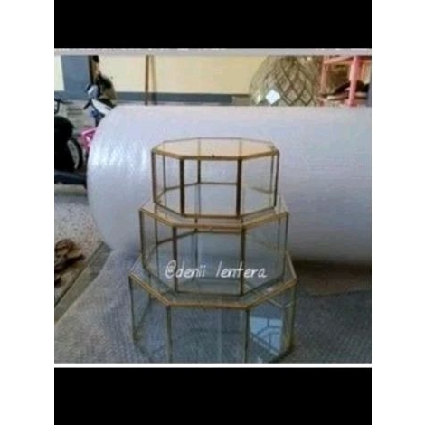 

Hexagon segi 8 1 set isi 4 pcs/ box hampers/ box hantaran wedding