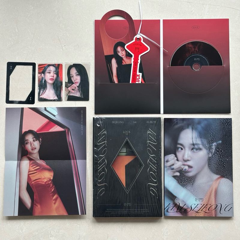 [UNSEALED] KIM SEJEONG 1ST FULL ALBUM DOOR LOCK VERSION