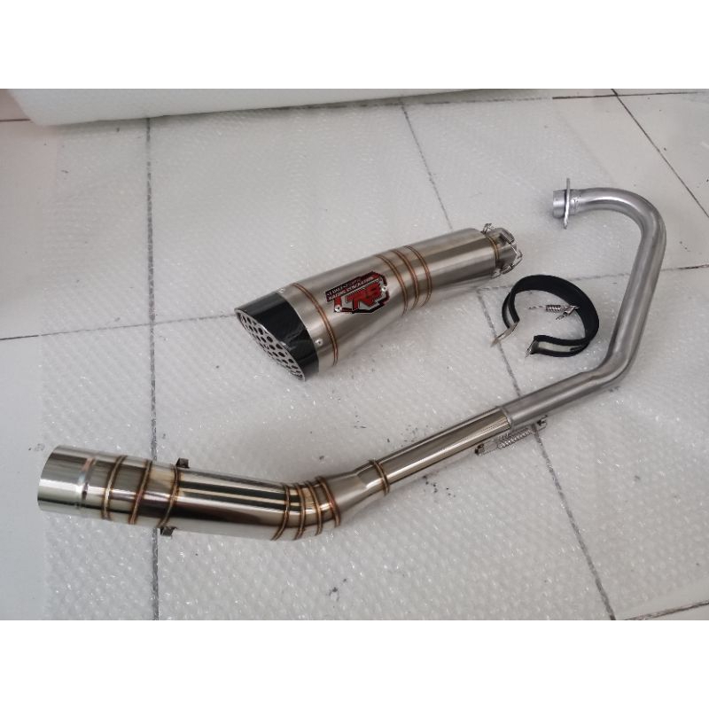 Knalpot Racing R9 H2 Titan Pnp Scorpio Verza Cb Old Vixion Xabre R15 Cbr150R Sonic Mx King Pulsar Sc