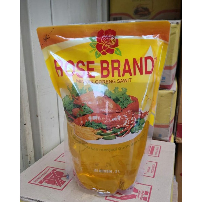 

Ready Now MINYAK GORENG ROSE BRAND 2 LITER BANDUNG BDG