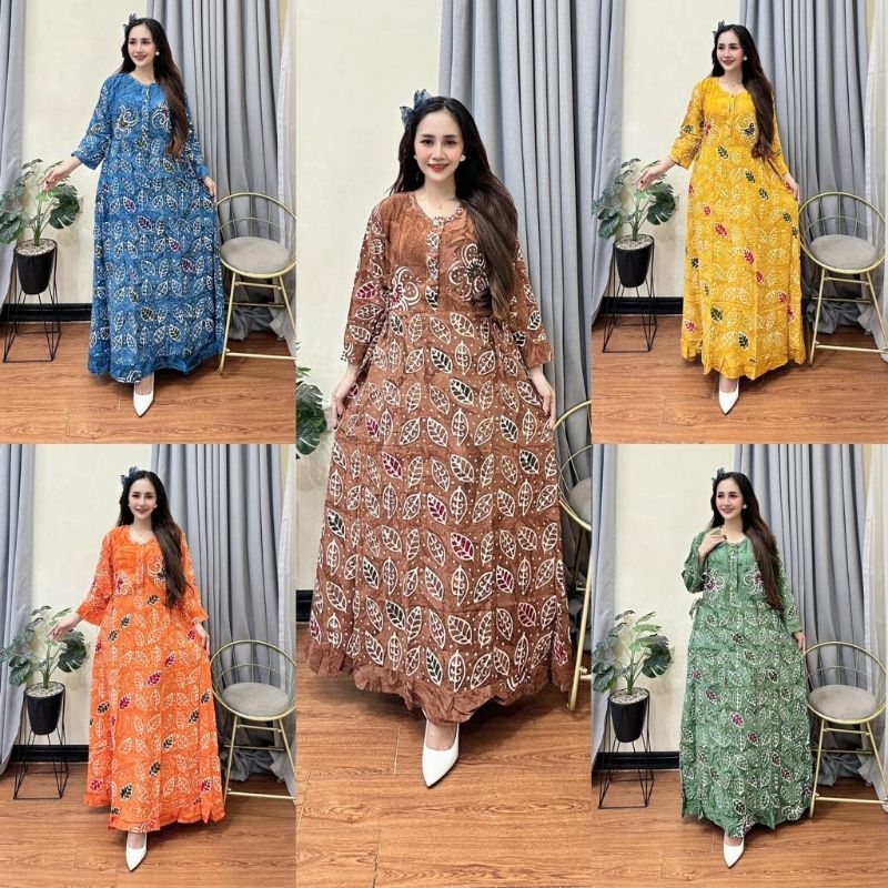 Daster maura cap absrak_daster rayon maura