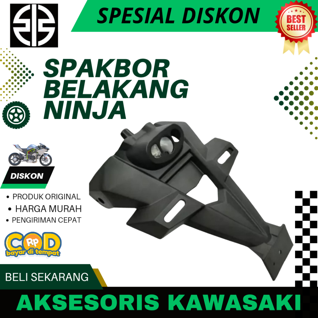 spakbor belakang slebor belakang ninja RR new