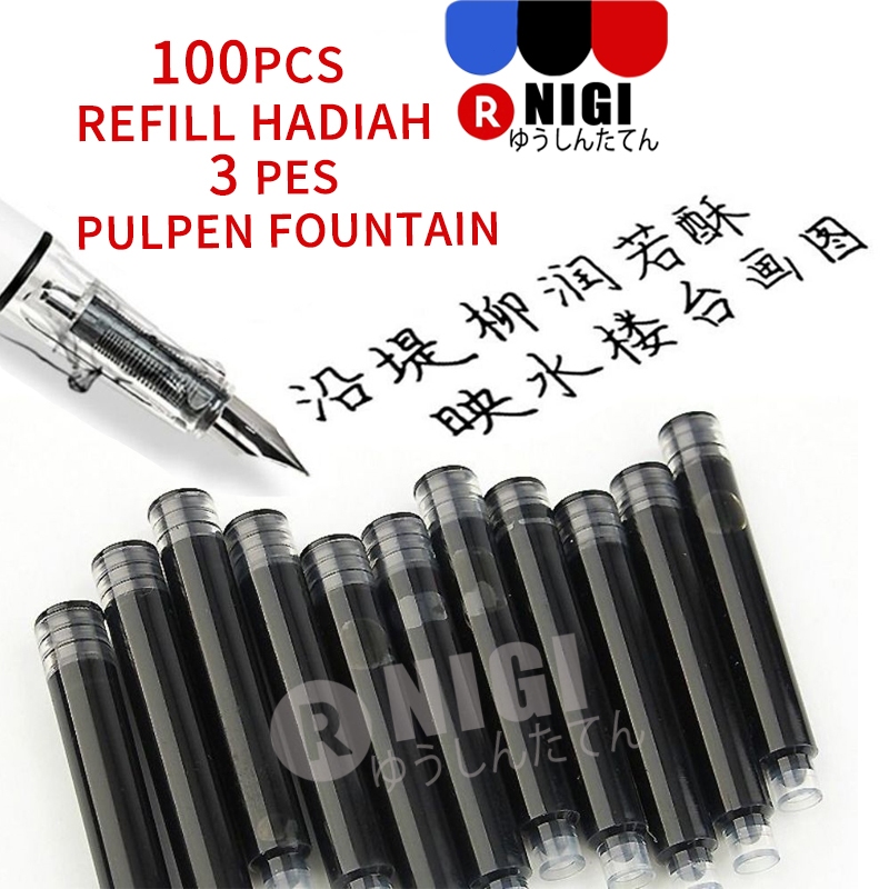 

NIGI isi ulang tinta pena/pulpen Refill/fountain pen Refill