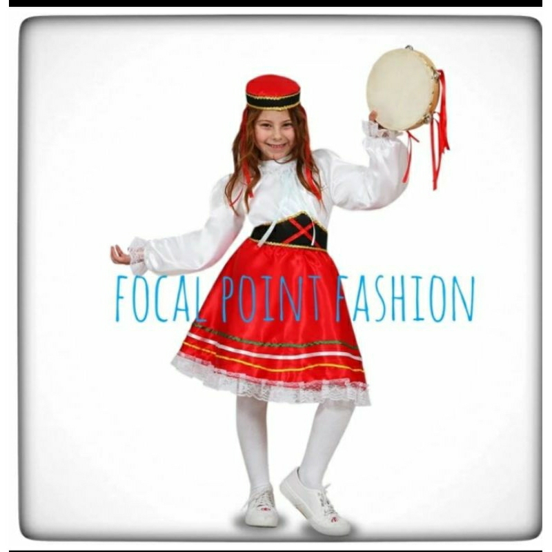 kostum spanyol anak carnaval musik  Spanish costume