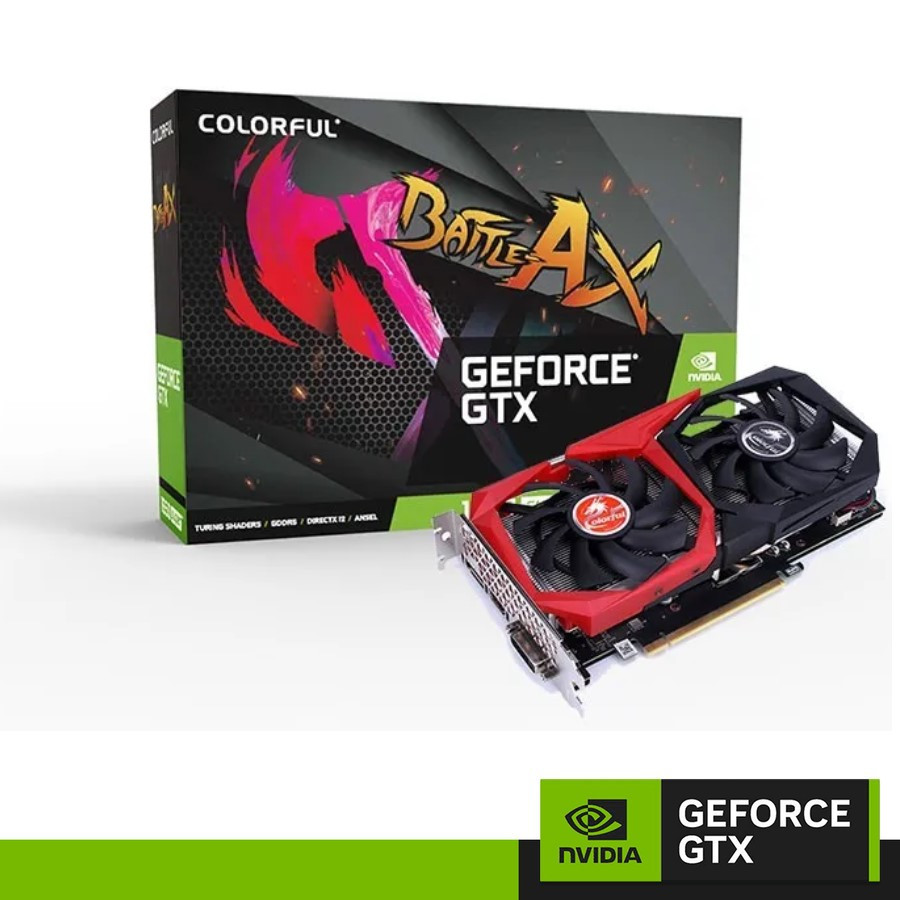 COLORFUL GTX 1650 EX 4GD6-V 4GB DDR6 VGA CARD NVIDIA GEFORCE
