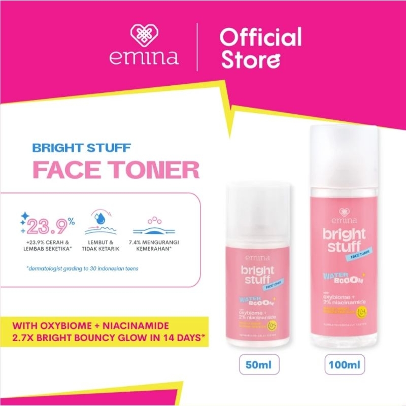 emina bright stuff FACE TONER | toner emina
