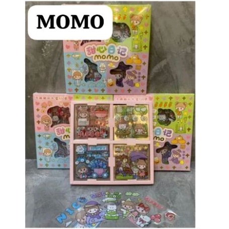

stiker momo 100 lembar