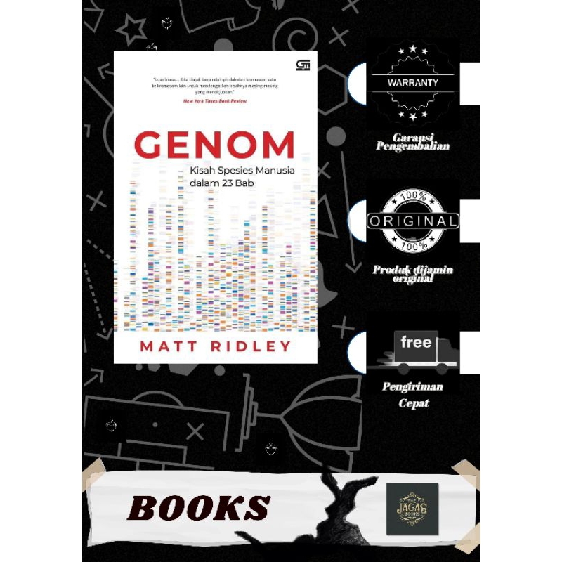 Genom: Kisah Spesies Manusia Dalam 23 Bab
