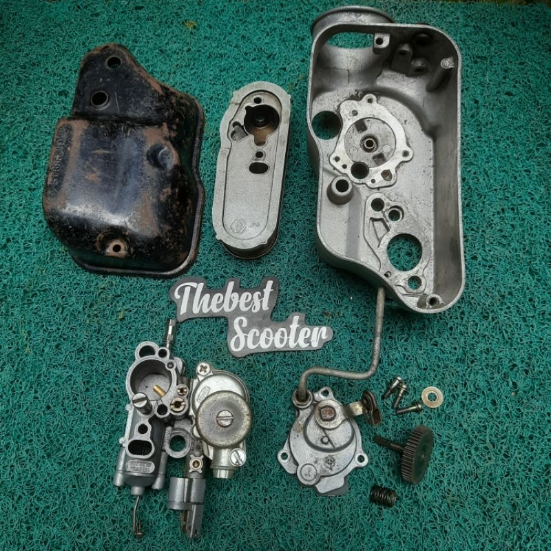 Karbu vespa excel exlusive 20:20 cuk miring original copotan vespa excel