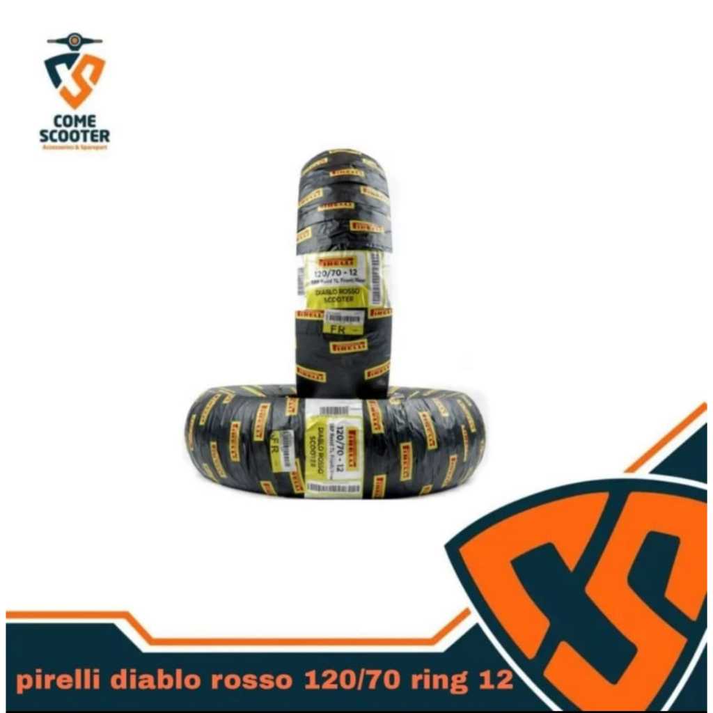 Ban Pirelli 120/70 R12 Diablo Rosso Vespa Primavera Sprint GTS